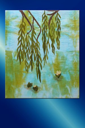 Werkfoto: pond with waterlilies